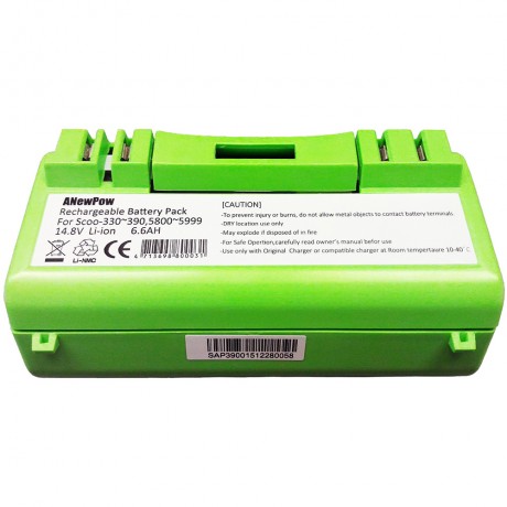  Аккумулятор для iRobot Scooba 330-390/5800-5999 14,8V Li-ion 6600 mAh